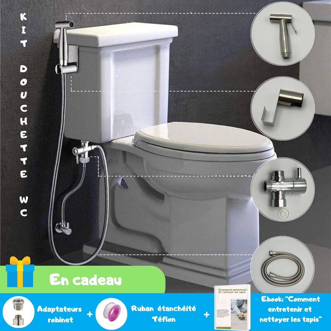 Douchette WC - Toilet Shower™ - Menage Serein